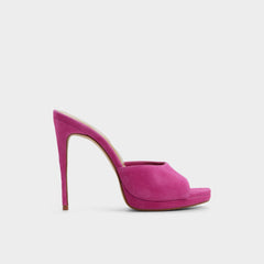 Aldo | Rivieraa in Dark Pink - Heeled mule, Platform