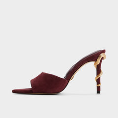 Aldo | Seashella in Bordo - Heeled mule
