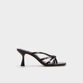 Aldo | Lumera in Dark Brown - Heeled mule, Stiletto heel