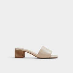 Aldo | Claudina Other Beige Women's Block heels - Heeled mule, Block heel