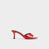 Aldo | Annaberaen in Bright Red - Heeled mule, Stiletto heel