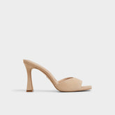 Aldo | Jennifer in Medium Beige - Heeled mule, Stiletto heel