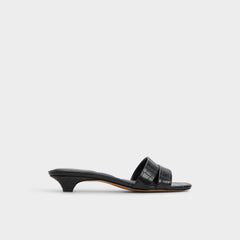 Aldo | Scarletta Black Women's Heeled mules - Heeled mule, Kitten heel