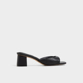 Aldo | Aneky in Black - Heeled mule, Block heel