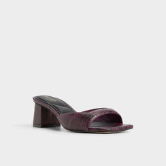 Aldo | Aneky in Bordo - Heeled mule, Block heel