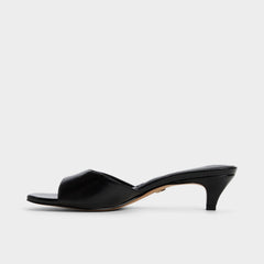 Aldo | Haeden Black Women's Heeled mules - Heeled mule, Kitten heel