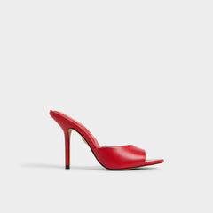 Aldo | Madelan in Bright Red - Heeled mule, Stiletto heel