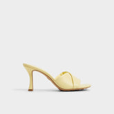 Aldo | Lyhanna Light Yellow Women's Heeled mules - Heeled mule, Stiletto heel