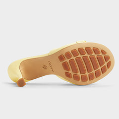 Aldo | Lyhanna Light Yellow Women's Heeled mules - Heeled mule, Stiletto heel