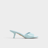 Aldo | Enchanting Pastel Blue Women's Heeled mules - Heeled mule, Kitten heel