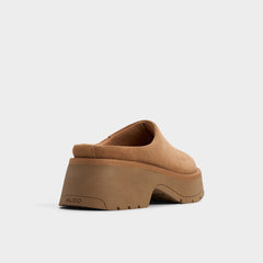 Aldo | Academia Camel Women's Cold Weather Shoes - Heeled mule, Lug sole