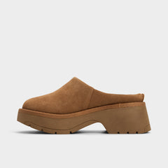 Aldo | Academia Camel Women's Cold Weather Shoes - Heeled mule, Lug sole
