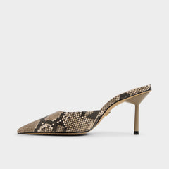 Aldo | Beatrixy Python Women's Heeled mules - Heeled mule, Stiletto heel
