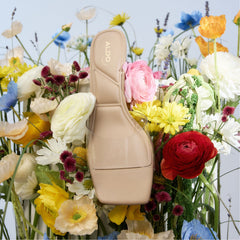 Aldo | Enchanting Tan Women's Heeled mules - Heeled mule, Kitten heel