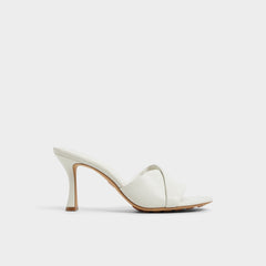 Aldo | Lyhanna White/Bone Women's Heeled mules - Heeled mule, Stiletto heel