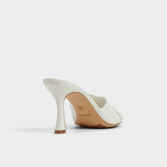 Aldo | Lyhanna White/Bone Women's Heeled mules - Heeled mule, Stiletto heel