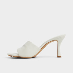 Aldo | Lyhanna White/Bone Women's Heeled mules - Heeled mule, Stiletto heel