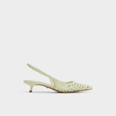 Aldo | Violettia in Other Green - Sling back high heel, Kitten heel