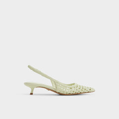 Aldo | Violettia in Other Green - Sling back high heel, Kitten heel