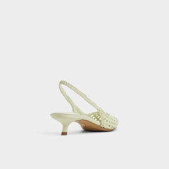 Aldo | Violettia in Other Green - Sling back high heel, Kitten heel