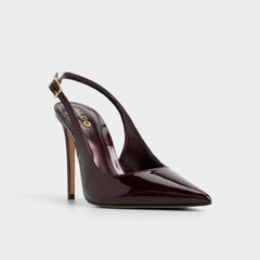 Aldo | Stessysling in Dark Brown 14154054 - Sling back high heel, Stiletto heel