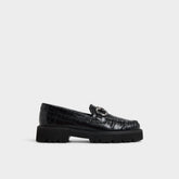 Aldo | Danrose Black Women's Loafers & Oxfords - Loafer, Lug sole