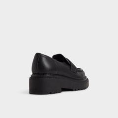 Aldo | Miravella in Black - Loafer, Lug sole