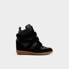 Aldo | Bellissamo in Black - Wedge sneaker, Wedge heel