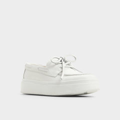 Aldo | Wildbreeze Open White Women's Slip on sneakers - Boat shoe, Platform