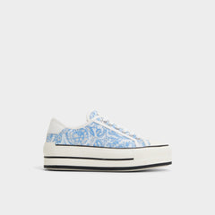 Aldo | Rayes Open Blue Women's Platform and wedge sneakers - Low top sneaker, Platform