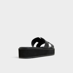 Aldo | Anayelie in Black - Slide sandal, Platform