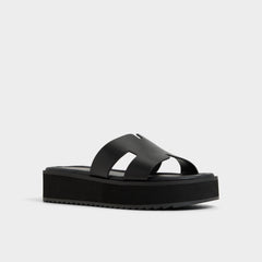 Aldo | Anayelie in Black - Slide sandal, Platform