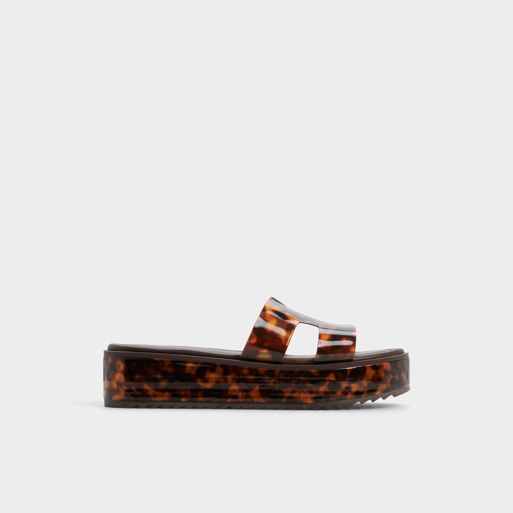 Aldo | Anayelie in Open Brown - Slide sandal, Platform