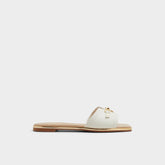 Aldo | Alamassi Open White Women's Flats - Slide sandal