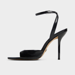 Aldo | Forevermore Black Women's Strappy sandals - Strappy heeled sandal, Stiletto heel