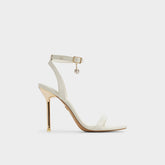 Aldo | Maristou White Women's Strappy sandals - Heeled sandal, Stiletto heel