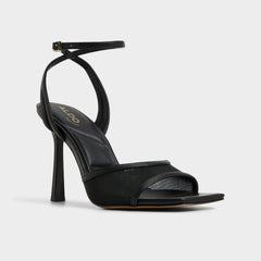 Aldo | Sharra in Black 14119591 - Strappy heeled sandal, Stiletto heel