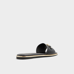 Aldo | Alamassi Black Women's Flats - Slide sandal