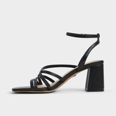 Aldo | Esther Black Women's Block heels - Strappy heeled sandal, Block heel