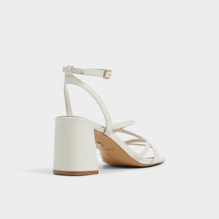 Aldo | Esther Other White Women's Block heels - Strappy heeled sandal, Block heel