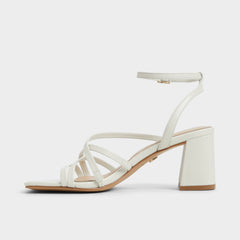 Aldo | Esther Other White Women's Block heels - Strappy heeled sandal, Block heel