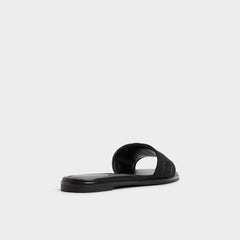 Aldo | Oceania Black Women's Flats - Slide sandal