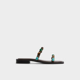 Aldo | Sapphira in Dark Brown 14189967 - Slide sandal