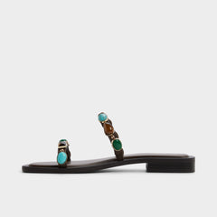 Aldo | Sapphira in Dark Brown 14189967 - Slide sandal