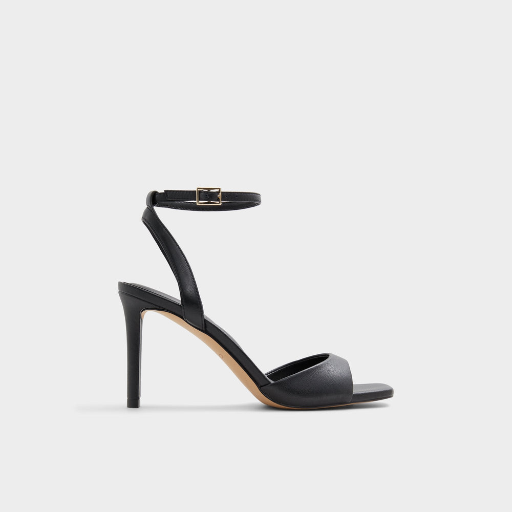 Aldo | Sake Black Women's Strappy sandals - Strappy heeled sandal