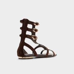 Aldo | Marisea in Dark Brown - Gladiator sandal