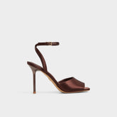 Aldo | Kaiasien in Dark Brown 14151897 - Strappy heeled sandal, Stiletto heel