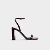 Aldo | Azzira in Bordo - Strappy heeled sandal, Block heel