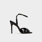 Aldo | Meteora in Black - Strappy heeled sandal, Stiletto heel