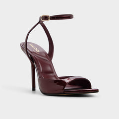 Aldo | Forevermore in Medium Red - Strappy heeled sandal, Stiletto heel